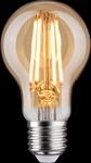 PLM 29187 - LED-Lampe E27, 6 W, 470 lm, 1800 K, dimmbar, Filament, gold