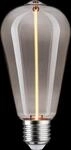 PLM 29182 - LED-Lampe Floating Shine E27, 2,8 W, 90 lm, 1800 K, rauchglas
