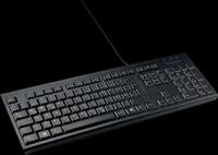KENS K63727DE - Tastatur, USB, schwarz