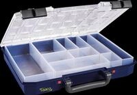 RAACO 144568 - Sortimentskasten, CarryLite 55, 337 x 57 x 278 mm, 10 F&auml;cher