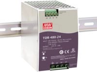 MW TDR-480-24 - Schaltnetzteil, Hutschiene, 480 W 24 V, 20 A