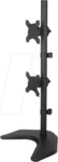 ICA-LCD-2520V - Monitorhalter 2x LCD 13&rdquo; - 27&rdquo; Standfu&szlig;