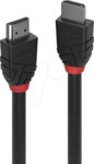LINDY 36472 - HDMI Kabel - Black Line, 4K30Hz, 2,00 m