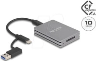 DELOCK 91012 - Card Reader, USB-A/-C, CFexpress Typ A