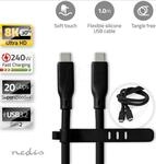 N CCGB64810BK10 - USB 20 Gb/s Kabel, C-Stecker > C Stecker, 1 m, schwarz