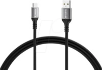 VARTA 57935 - Sync- & Ladekabel, USB A -> USB C, 60W, 2,0m