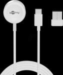 GOOBAY 65343 - USB-Ladekabel f&uuml;r Apple Watch, 1 m, magnetisch