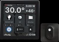 SHELLY WD HT BS - Shelly Wall Display schwarz & BLU H&T schwarz