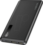 LOGILINK PA0311 - Powerbank, Li-Po, 8000 mAh, 2x USB-A, schwarz