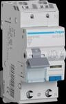 HAGER ADF916D - FI/LS-Schalter, 1P+N 6kA B-16A 30mA Typ F QC
