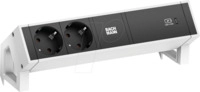 BACH 902.934 - DESK2 2xSchutzkontakt USB C, USB Charger 60W 0,2m GST18 weiss