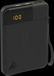 AQIILA PB B5 SW - Powerbank, 5000 mAh, 12 W, 1x USB-A, 2x USB-C, schwarz