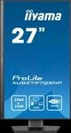 IIY XUB2797QSNPB - 69cm Monitor, QHD, Lautsprecher, USB-Dock, LAN, Pivot