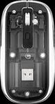 MANHATTAN 190268 - Maus (Mouse), Funk, transparent/schwarz