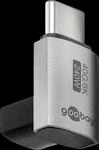 GOOBAY 74444 - USB 4.0 Adapter, C Stecker auf Buchse, 90&deg; vertikal