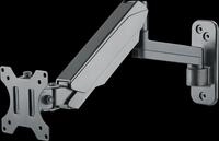 MANHATTAN 461610 - Wandhalterung f&uuml;r 1 Monitor, 17" - 32", Gasdruckfeder, Kugelgele