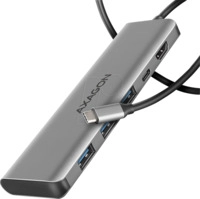 AXG HMC-5H - USB-C 3.0 Hub, 3x USB-A, 4K HDMI, PD 100W
