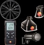 TESTO 0563 2417 - Fl&uuml;gelrad-Anemometer testo 417 Set 2, Messtrichtern + Gleichrich