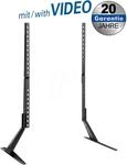 MYW HP49L - TV Halterung, 23'' - 75'', Standf&uuml;&szlig;e, schwarz