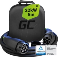 GC EVKABGC01 - Typ 2 Kabel, f&uuml;r E-Fahrzeuge, 22 kW, 5 m