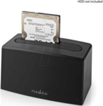 N HDDUSB3210BK - Dockingstation, USB 3.2 Gen1, USB Type-A, 2.5 / 3.5 "