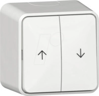 GIRA 3159 13 - Jalousieschalter 10 AX 250 V~ mit Montageplatte