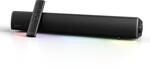 CREATIVE SB5 SW - Soundbar, Gaming, Bluetooth, RGB, schwarz