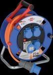 BRE 1182690200 - Kabeltrommel Garant Camping, IP44, 25 m Kabel