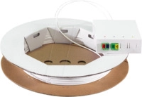 LOGILINK FB4LC20 - FTTH-Anschlussbox, 2x LCD/APC, mit 20 m Anschlusskabel