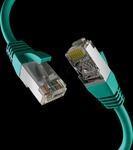 EFB EC020200266 - Patchkabel, Cat.8.1, S/FTP PiMF, 2000 MHz, 0,25 m, gr&uuml;n
