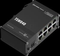 TELTONIKA TSW040 - Switch, 8-Port, Fast Ethernet, PoE+