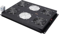 ROLINE 26210108 - 19" Dachl&uuml;ftereinheit, 4 L&uuml;fter, schwarz