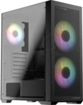 LC-717B-ON - LC Power 717B-ON, Meshwork_L Dark, ATX Geh&auml;use
