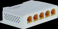 ALLNET SG8005PD - Switch, 5-Port, Gigabit Ethernet, PoE++