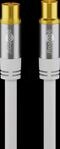 GOOBAY 70325 - Antennenanschlusskabel (IEC) (135 dB typ) 4x geschirmt, 10,0 m