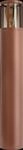 DEKO 730501 - Pollerleuchte, Facado II rund get&ouml;nt 650mm, 1x E27, Rost