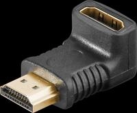 GOOBAY 65749 - Adapter, HDMI Stecker auf Buchse, 8K 60 Hz, 270&deg; vertikal
