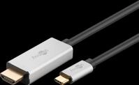 GOOBAY 60175 - Adapterkabel USB C > HDMI, 8K@30Hz, 3,0 m