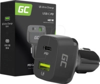 GC CAD33 - USB-Ladeger&auml;t, 48 W, 1x USB-C, 1x USB-A, schwarz