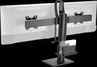 MYW HL61L - Monitor Halter, 2 Displays, 17" - 27", Mini-PC, St&auml;nder