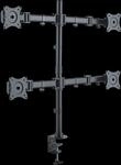 PM-OFFICE-04 - Monitor-Halter, 4 Displays, Tischmontage, bis 8 kg, 13'' - 27''