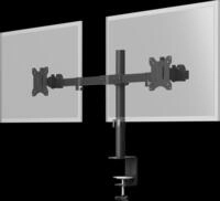 GOOBAY 59394 - Monitor Halter, 2 Displays, 17" - 32", fix, Tischmontage