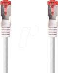 N CCGL85221WT025 - Patchkabel, Cat.6, S/FTP, 0,25 m, wei&szlig;