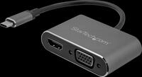 ST CDP2HDVGA - Adapter USB Type-C auf VGA und HDMI, 4K 30Hz