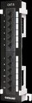 INT 560269 - Patchpanel, 10", 12-Port, Cat6, 1 HE