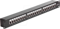 DELOCK 43295 - Patchpanel, 19&rdquo;, 24-Port, Cat.6, 1 HE