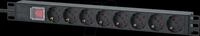 INT 715126 - Steckdosenleiste, 19", 8-fach