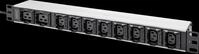 DIGI DN-95427 - 19" Steckdosenleiste, 1HE, 10-fach