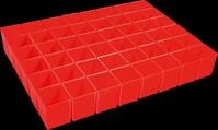 BOXX 6000001817 - Insetbox A3, rot, 48 St&uuml;ck
