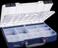RAACO 145572 - Sortimentskasten, CarryLite 55 DLU, 337 x 58 x 278 mm, 16 F&auml;cher